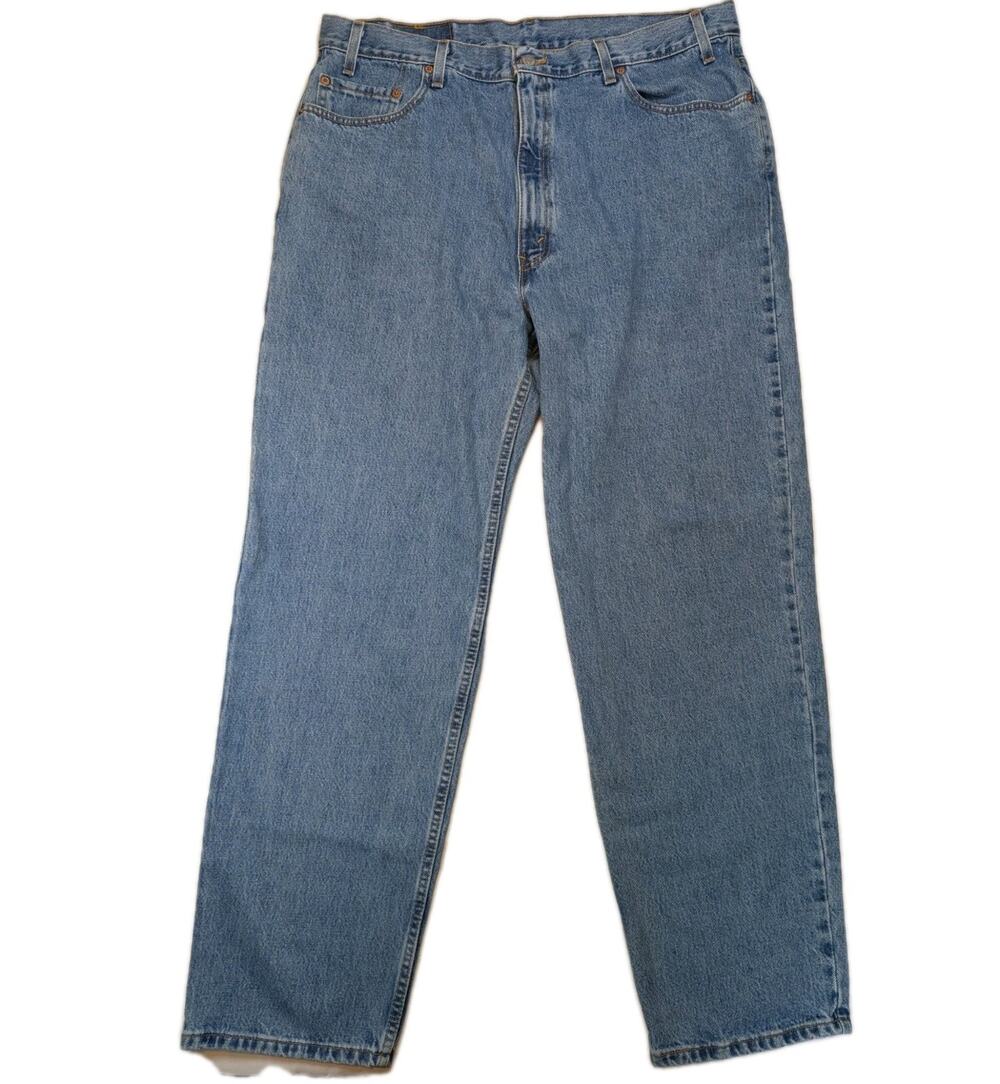 Levis 550 Jeans Mens 42x32 USA Made Relaxed Tapered Vintage 90s